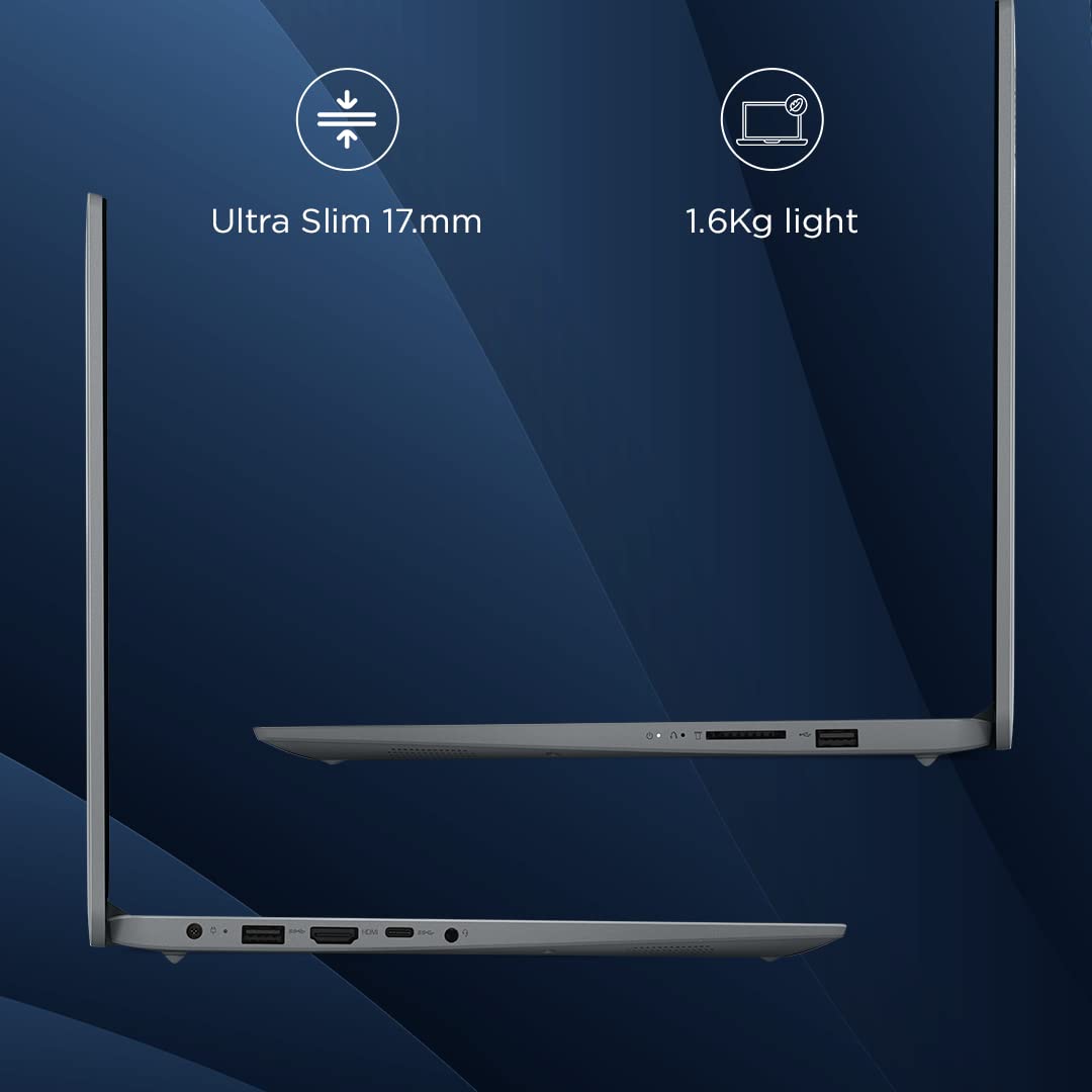 Laptop Lenovo (82RK019DIN) - i3-1215U | 8GB Ram | 512GB SSD | Win11+MSO'24 | 15.6" FHD | Arctic Grey