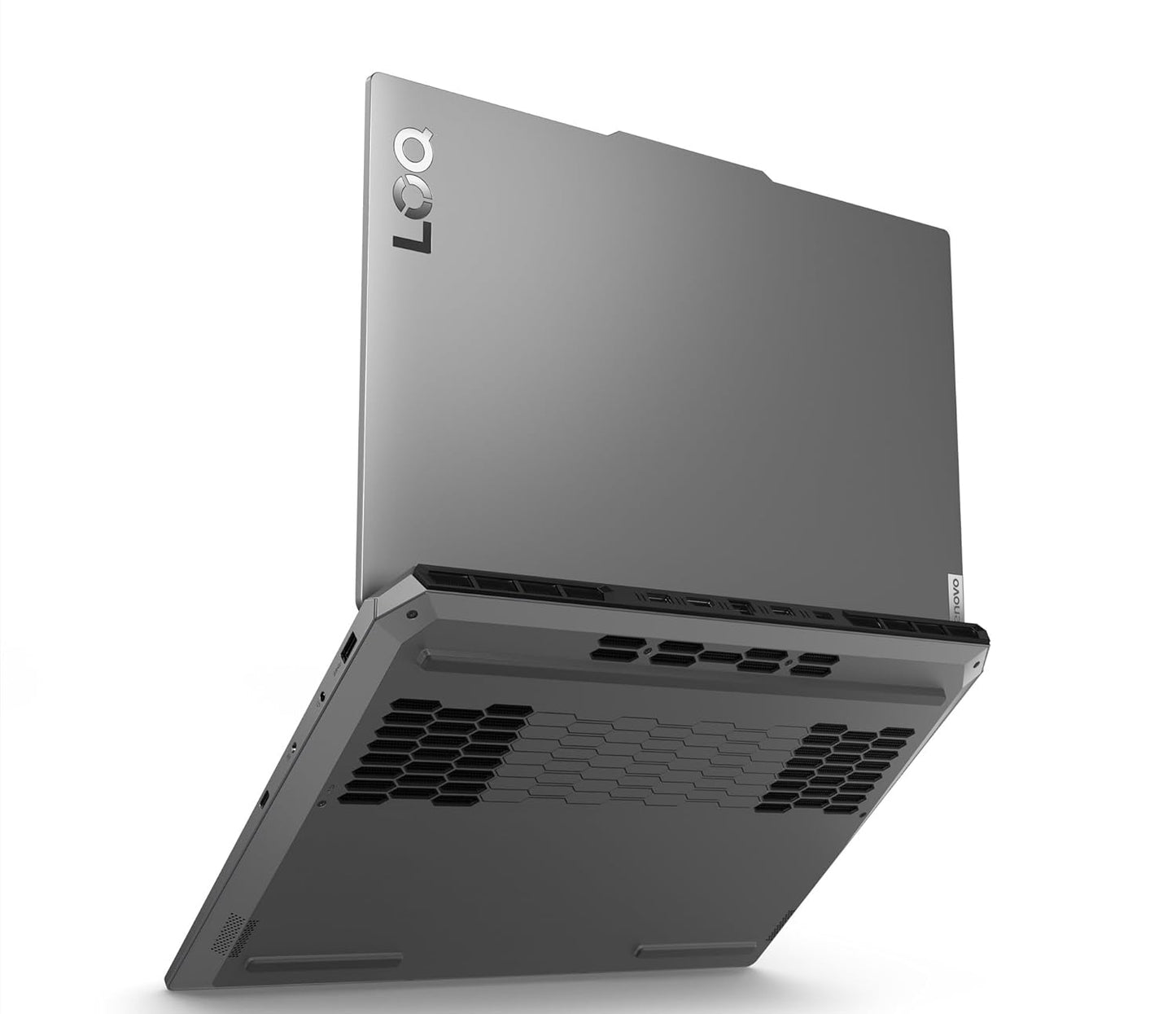 Lenovo LOQ 2024 AMD Ryzen 5 7235HS 15.6" (39.6cm) 144Hz 300Nits FHD IPS Gaming Laptop (12GB/512GB SSD/Win 11/NVIDIA RTX 3050 6GB Graphics/100% sRGB/Office 21/3 Mon. Game Pass/Grey/2.4Kg), 83JC0031IN