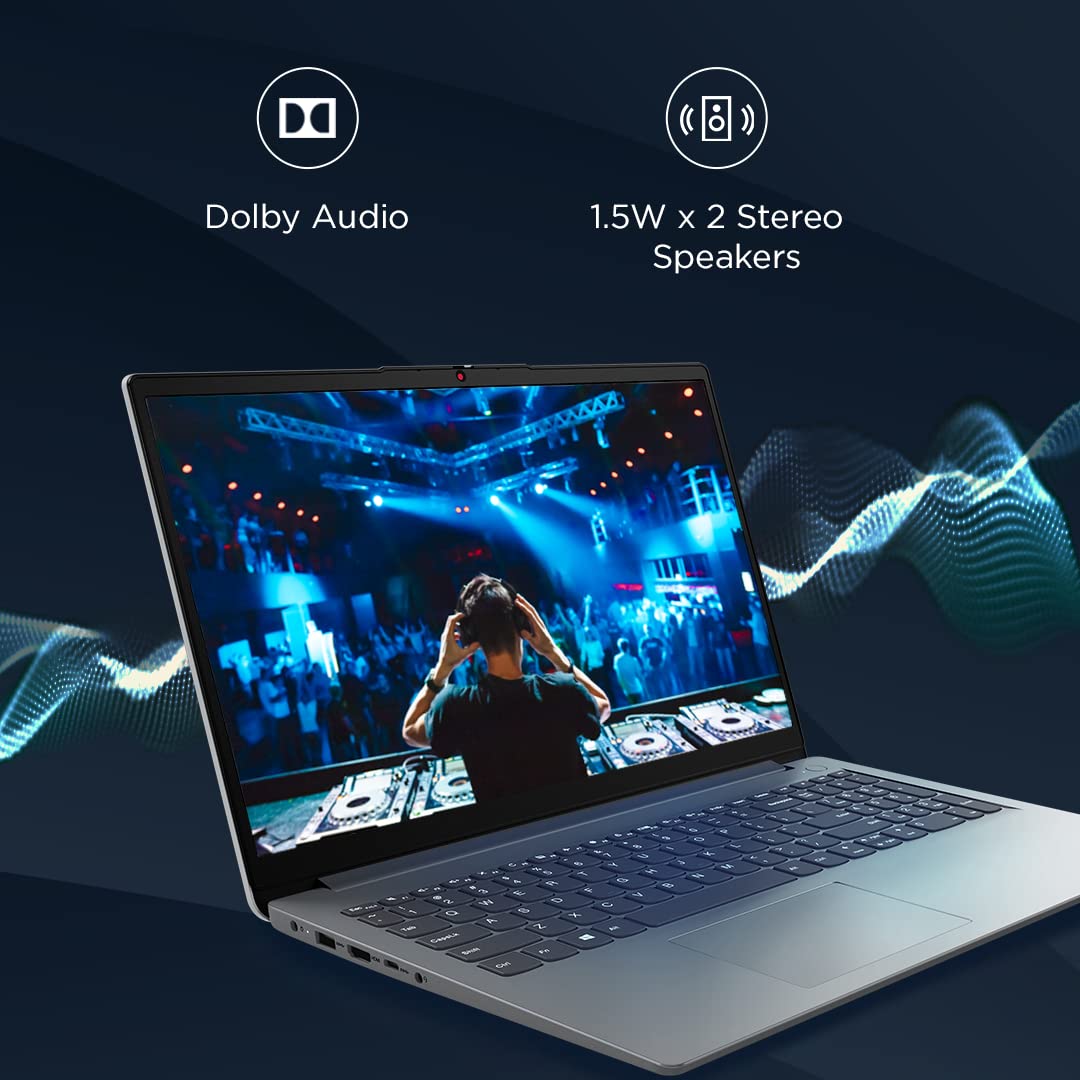 Laptop Lenovo (82RK019DIN) - i3-1215U | 8GB Ram | 512GB SSD | Win11+MSO'24 | 15.6" FHD | Arctic Grey