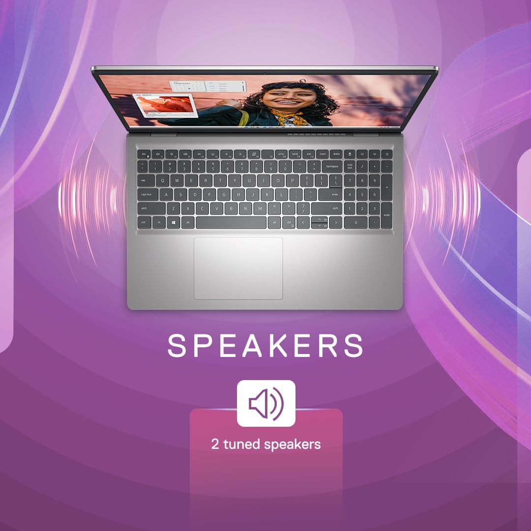 Dell Inspiron 3530 Laptop, 13th Gen Intel Core i5-1334U Processor, 16GB DDR4, 512GB SSD, 15.6"(39.62cm) FHD 120Hz 250 nits, Backlit KB, Win 11 + Mso'21 & 15 Month McAfee, Silver, Thin & Light- 1.62kg