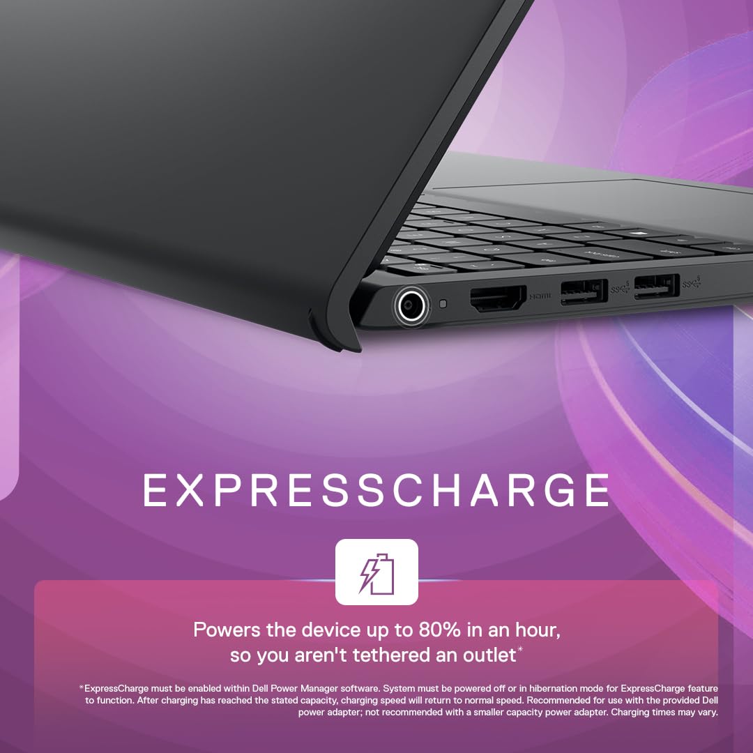 Dell Inspiron 3520 Laptop, 12th Gen Intel Core i5-1235U Processor, 8GB, 512GB SSD, 15.6" (39.62Cms) FHD Display- 3 Side Narrow Border, Win 11 + MSO'21, 2 Tuned Speakers, Black, Thin & Light-1.65Kg