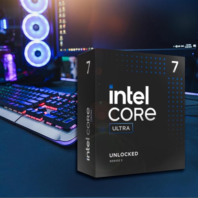 Intel Core Ultra 7 Processor 265K LGA 1700 (30M Cache- up to 5.50 GHz)