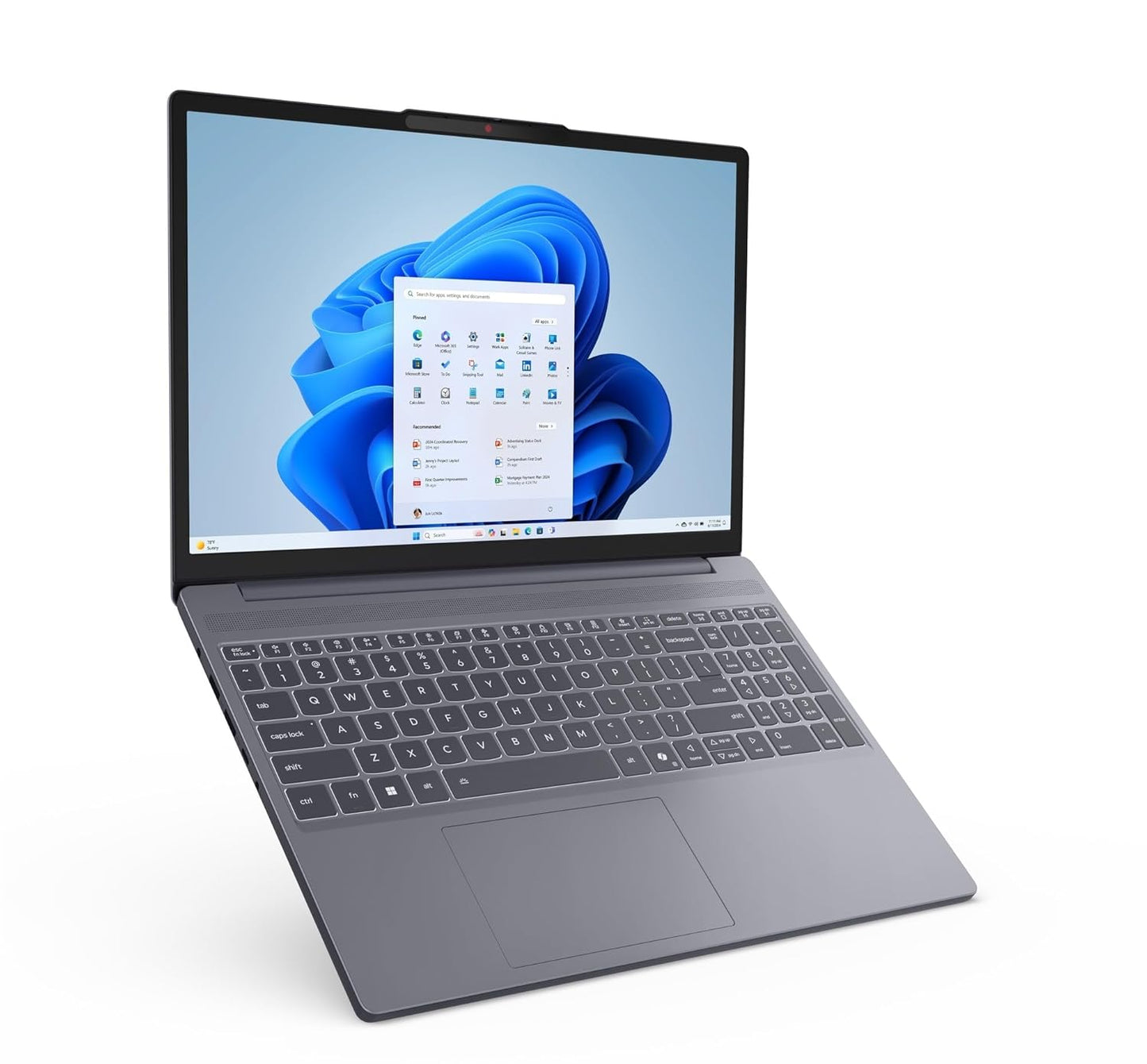 Laptop Lenovo (83K100C6IN) - i5-13420H |16 GB Ram | 512 GB SSD | Win11+MSO'24| 15.6" FHD | Luna Grey