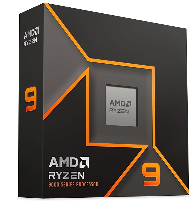 AMD Ryzen 9 9900X Desktop Processor Zen 5 Architecture with Integrated Radeon Graphics, 12 cores 24 Threads 64 MB Cache, Base Clock 4.4GHz Upto 5.6GHz AM5 Socket, System Memory DDR5-100-100000662WOF