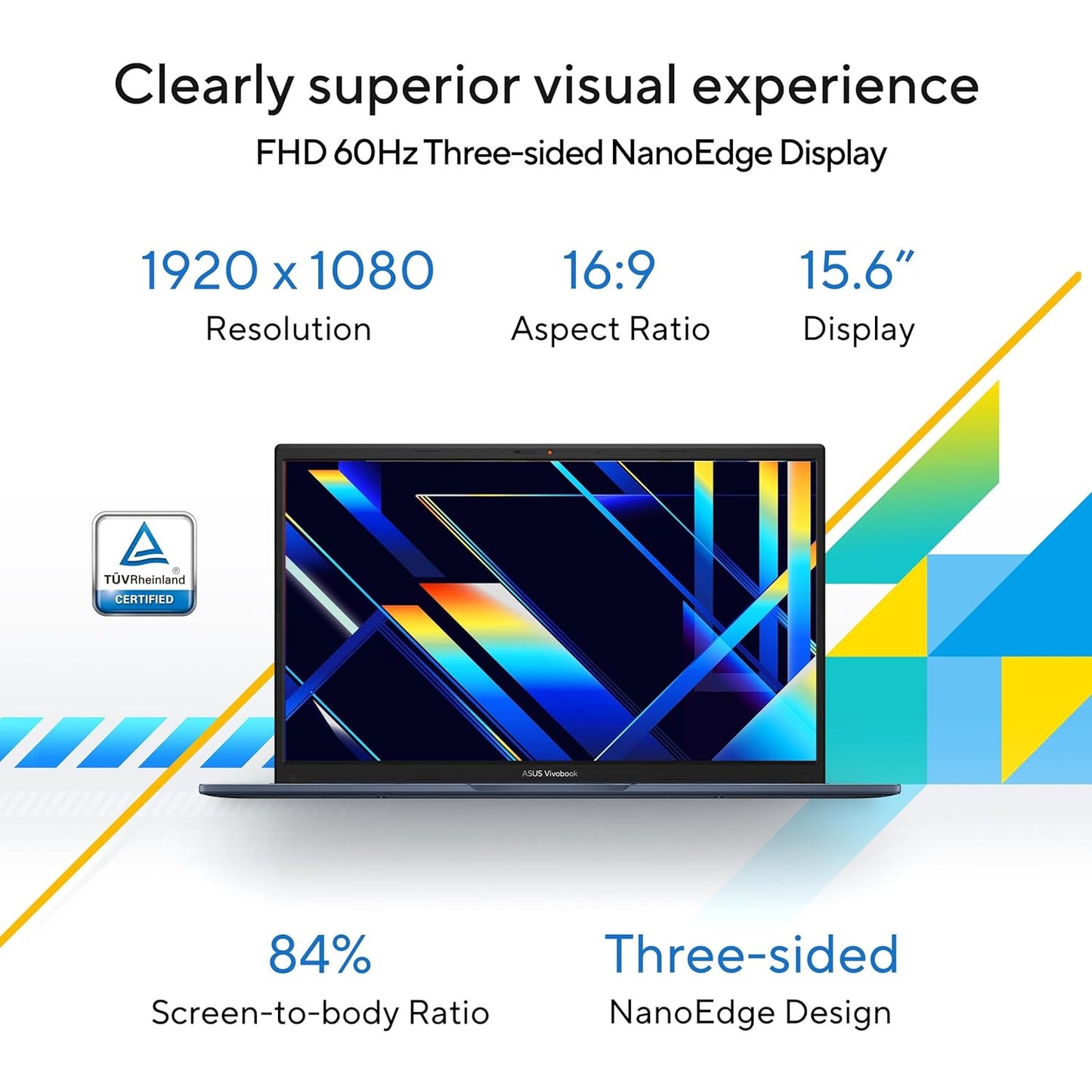 ASUS Vivobook 15, Light Weight Laptop, IntelCore i5-1235U (8GB/512GB/Intel Iris Xe /15.6" FHD/Windows 11 Home),Quiet Blue,X1504ZA-NJ520WS