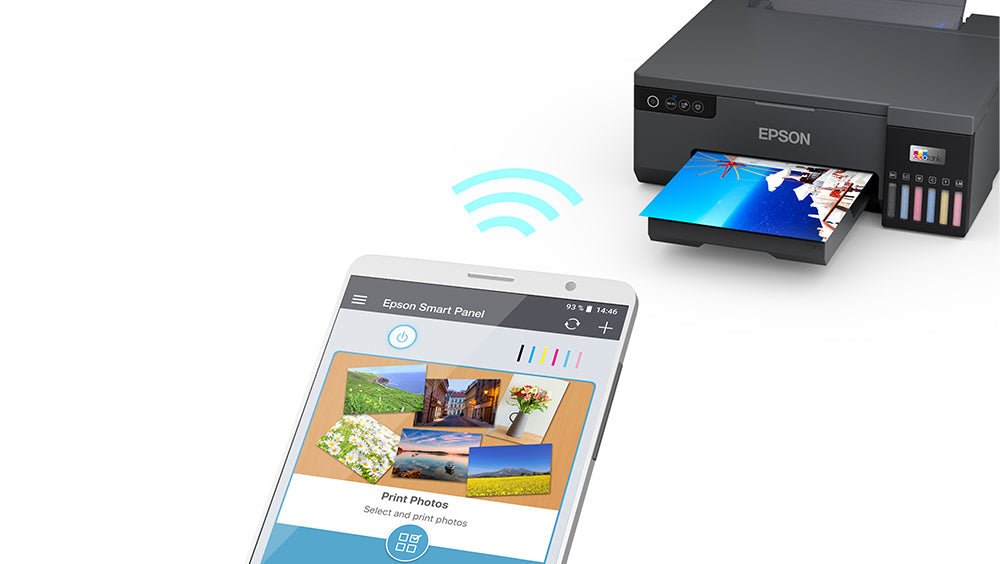 Epson Eco L8050 Single Function WiFi Color Ink Tank Printer