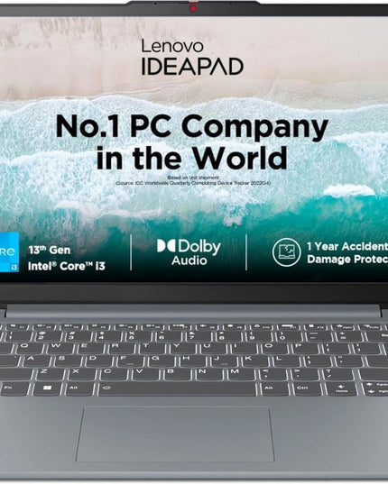 Lenovo IdeaPad Slim 3i Intel Core i5 13th Gen 13420H - (8 GB/512 GB SSD/Windows 11 Home) Ideapad Slim 3 Thin and Light Laptop (15.3 Inch, Luna Grey, 1.59 Kg, With MS Office)