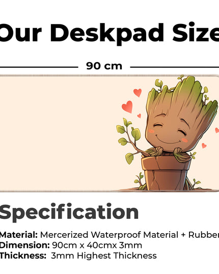 Cute Groot – XXL Mousepad