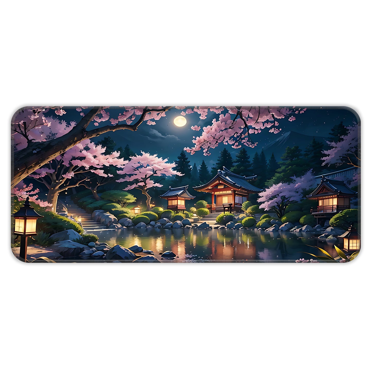 Japanese Festive Night – XXL Mousepad