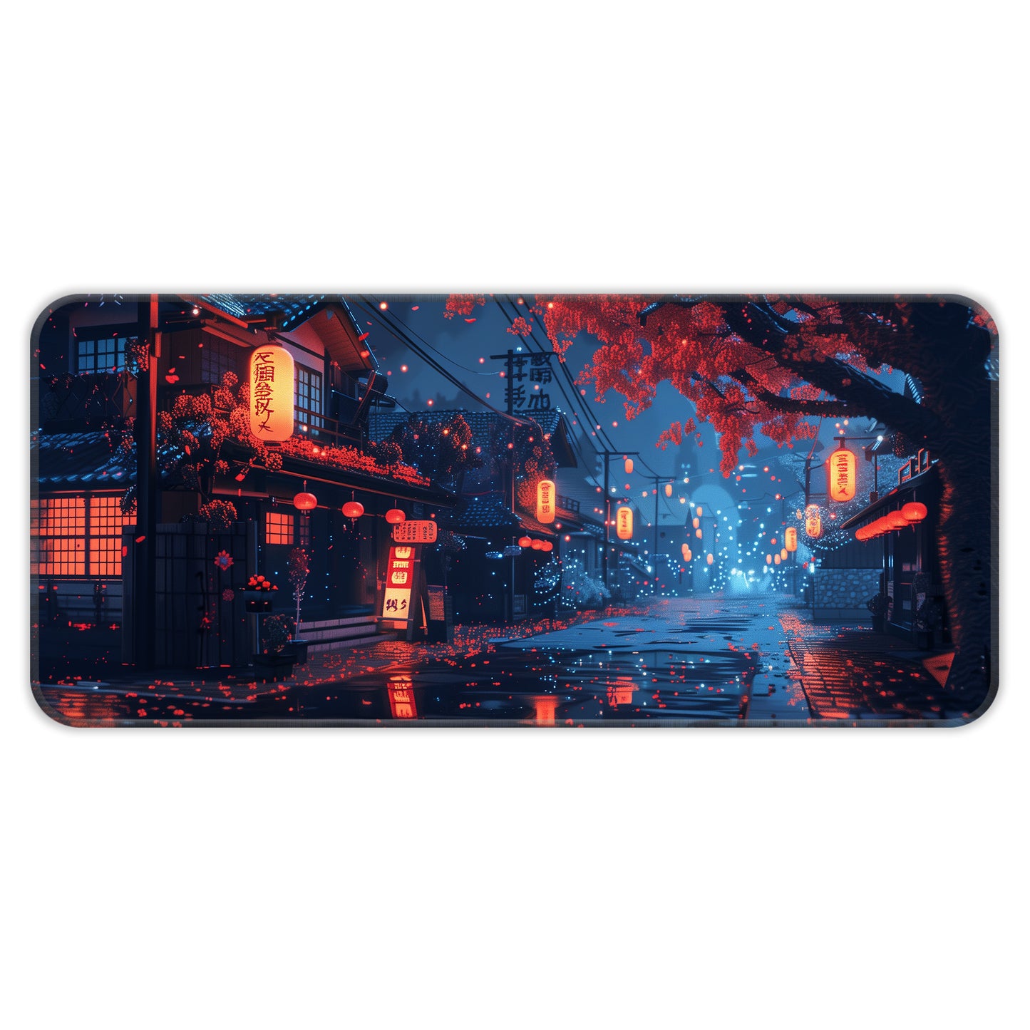 Japanese Night City – XXL Mousepad
