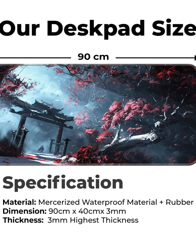 Dark Sakura Art – XXL Mousepad