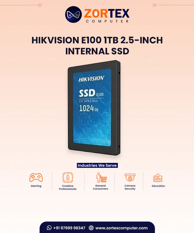 Hikvision E100 1TB 2.5-Inch Internal SSD