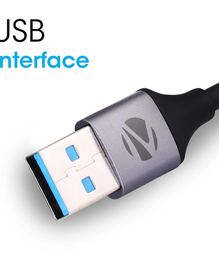 Zebronics 200HB USB 3.0 4 Port hub with Hi Speed Data Transfer, Aluminum + ABS Body, 15cm Cable, Sleek Design and Plug Play Usage