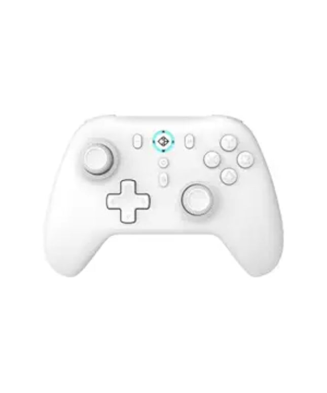 Cosmic Byte Blitz Wireless + Wired Controller for PC, Hall Effect Joystick & Triggers, 1000Hz Polling Rate, Adjustable Vibration, Turbo & Auto Turbo (White)