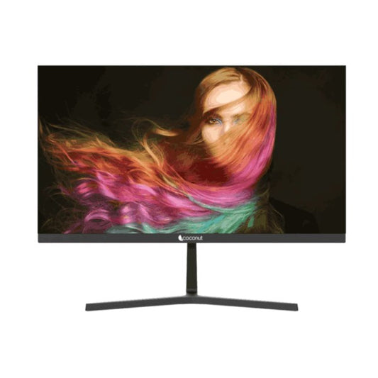oconut 22 Inch LED Frameless Ultra slim HD Monitor 75Hz Refresh Rate 1080p – Black