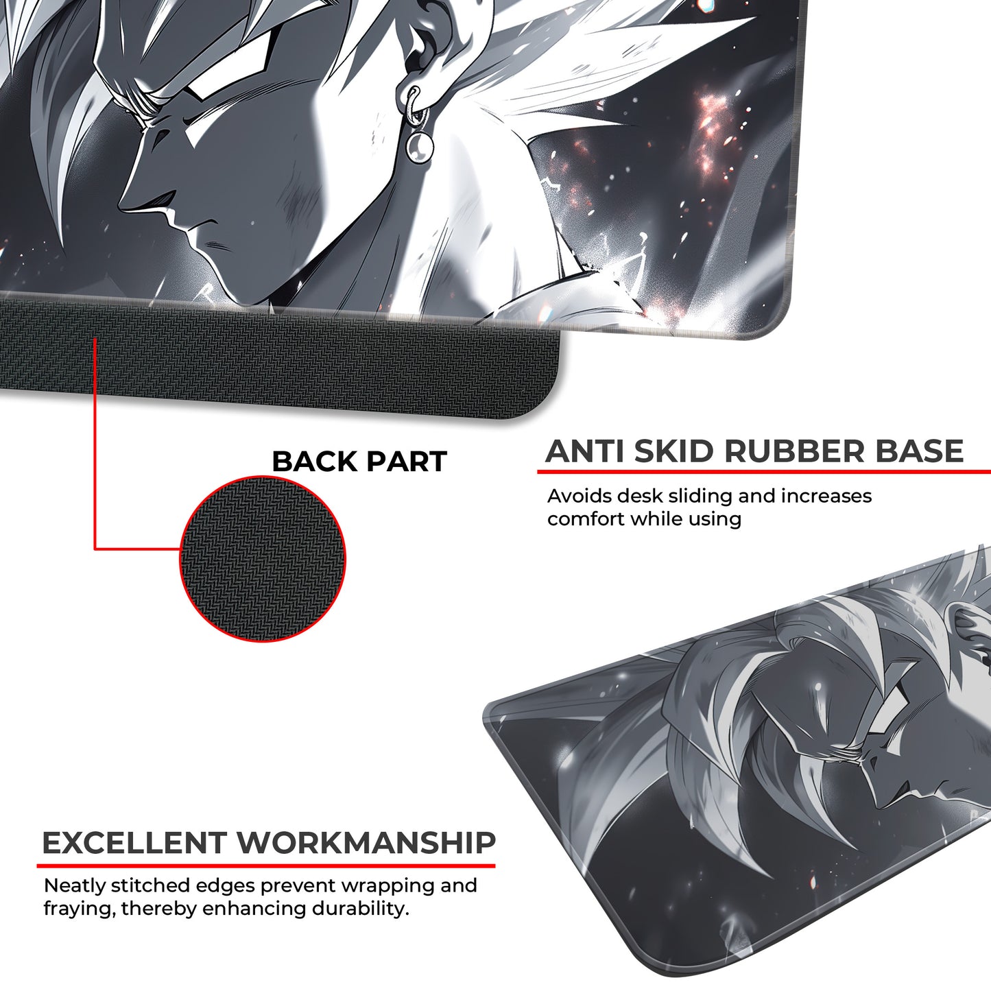 DBZ – Goku Ultra Instinct – XXL Mousepad