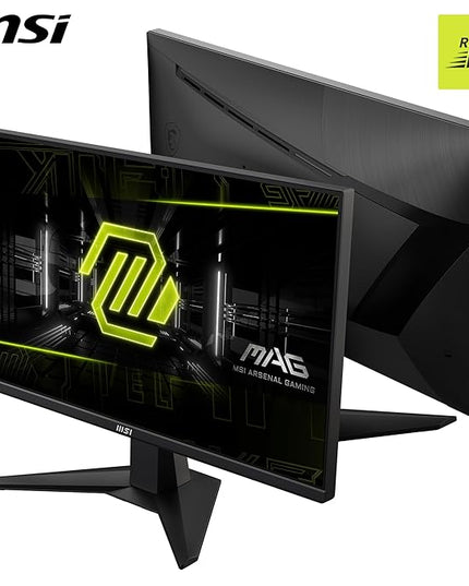 MSI MAG 255F E20 24.5-Inch FHD 1920x1080 Gaming Monitor, 200Hz, 0.5ms, HDR Ready, AMD FreeSync Premium, Eye Care, AI Vision, HDMI 2.0b, DP 1.2a, Frame-Less, Tilt Adjustable, Vesa Mount, Black