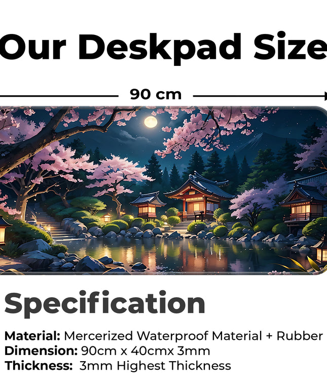 Japanese Festive Night – XXL Mousepad