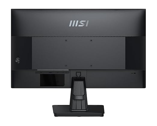 MSI PRO MP275 27-inch IPS 1920 x 1080 (FHD) Computer Monitor, 100Hz, Free-Synch, HDMI, VGA Port, VESA Mountable, Tilt, Speaker, 1ms, Black