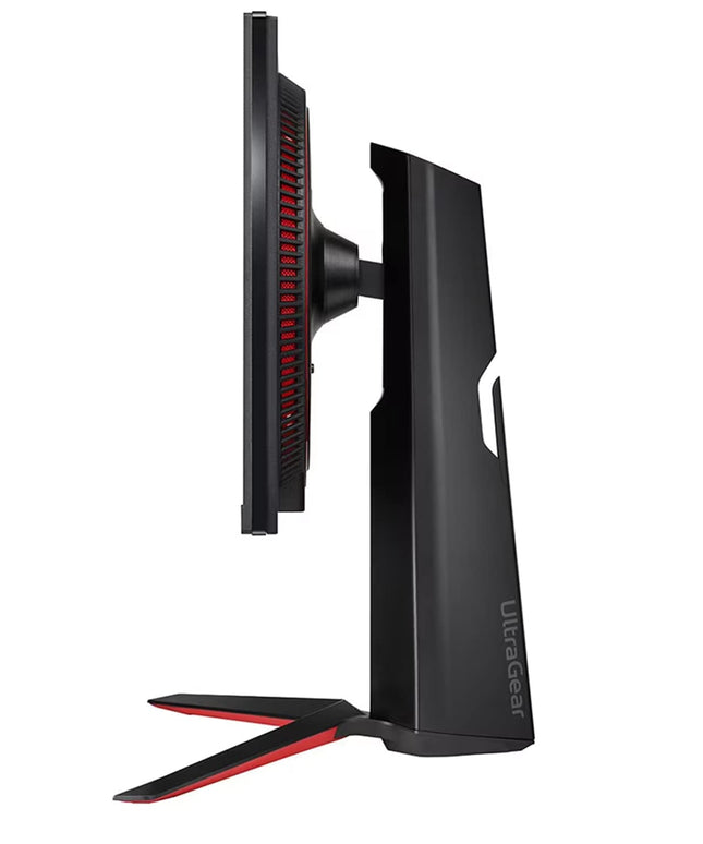 LG Ultragear IPS Gaming Monitor 60 cm (24 Inches), FHD 1920 x 1080, 1ms, 144Hz, AMD FreeSync Compatible, HDR 10, sRGB 99% (Typ.), DP, HDMI, Height, Tilt & Pivot Adjust Stand, 24GN65R (Black)