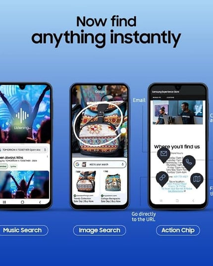 Samsung Galaxy A17 5G (Blue, 6GB RAM, 128GB Storage) | 50 MP No Shake Camera | Gemini Live | Circle to Search | Super AMOLED | Corning Gorilla Glass Victus | 7.5mm Sleek | AI