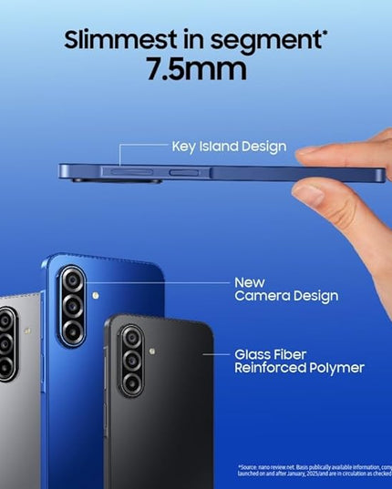 Samsung Galaxy A17 5G (Gray, 6GB RAM, 128GB Storage) | 50 MP No Shake Camera | Gemini Live | Circle to Search | Super AMOLED | Corning Gorilla Glass Victus | 7.5mm Sleek | AI