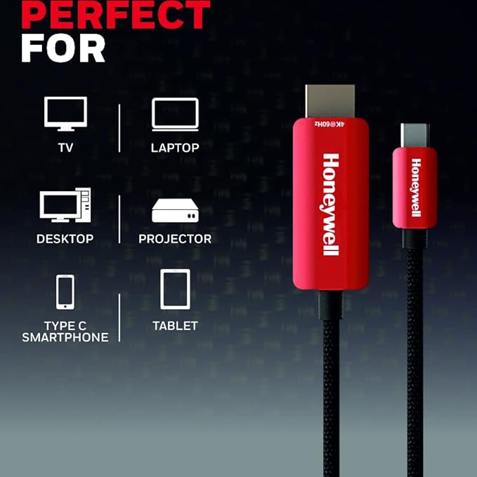 Honeywell Type C to 2.0 HDMI Cable