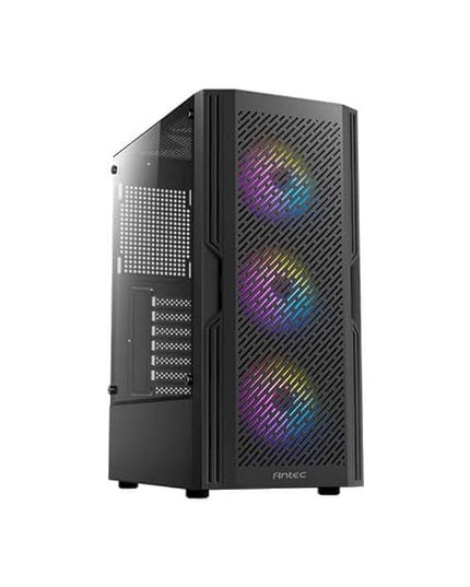 Antec AX20 Elite ATX Mid Tower PC Case Black High Airflow Mesh Front Gaming Cabinet