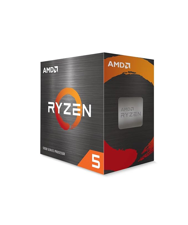 AMD Ryzen 5 5600 Desktop Processor, 6 cores 12 Threads 32MB L3 Cache Base Clock 3.5 GHz Up to 4.5 GHz AM4 Socket System Memory DDR4 Up to 3200 MT/s - 100-100001584BOX