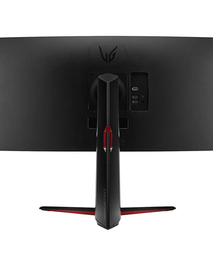 LG Electronics Ultragear 21:9 Curved Gaming LED Monitor 86.42 Cm (34 Inch),Qhd 3440 X 1440,5Ms,160Hz,AMD Freesync Premium,HDR 10,Srgb 99%,Height Adjust Stand,Dp,Hdmi,Speaker,Headphone Out,34Gp63A