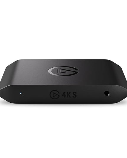Elgato 4K S – External Capture Card for PS5, Xbox Series X/S, Switch 2, PC, Mac, iPad | 4K60, 1440p120, or 1080p240 Passthrough and Capture, HDR10, VRR, USB-C, Near-Zero Latency