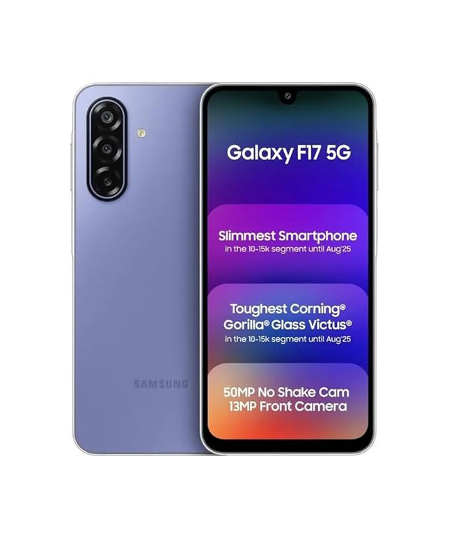 Samsung Galaxy F17 5G (Violet Pop, 128 GB) (6 GB RAM)