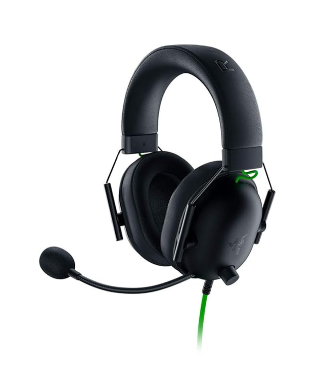 Razer BlackShark V2 X Wired Gaming On Ear Headset - Black|7.1 Surround Sound-50mm Drivers-Memory Foam Cushion-for PC,PS4,PS5,Switch,Xbox One,Xbox Series X|S,Mobile-3.5mm Audio Jack-RZ04-03240100-R3M1