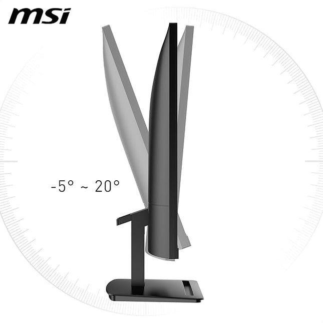 MSI PRO MP273U 27 Inch UHD Office Monitor - 3840 x 2160 IPS Panel, PIP/PBP, Wide Color Gamut, Eye-Friendly Screen, Built-in Speakers, Tilt-Adjustable - HDMI 2.0b, DP (1.4a)