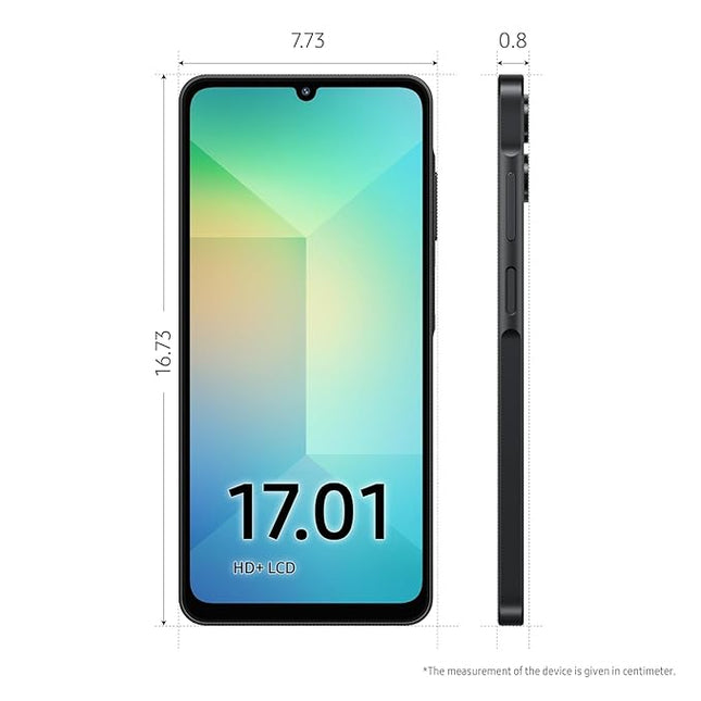Samsung Galaxy A06 5G (Black, 4GB RAM, 128GB Storage)
