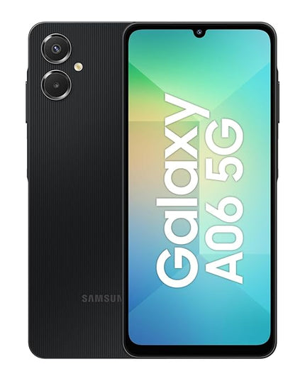 Samsung Galaxy A06 5G (Black, 4GB RAM, 128GB Storage)
