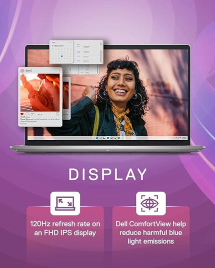 Dell 15 SmartChoice (Previously Inspiron), Intel 13th Gen Core i5-1334U, 16GB, 1TB SSD, FHD,15.6"/39.62cm, Win 11, MSO'24, Silver, 1.62kg, [Dell 15], 12 Month McAfee, Backlit KB, Thin & Light Laptop