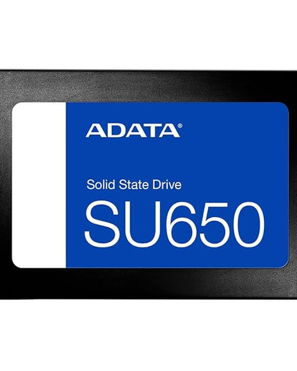 ADATA SU650 512GB SSD || ASU650SS-512GT-R || Read/Write Speed Upto 520/450 MBPS