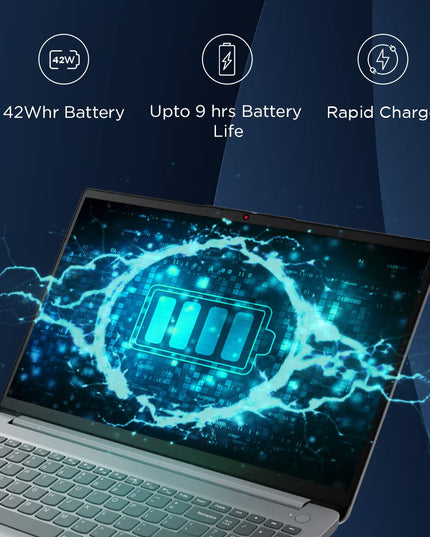 Laptop Lenovo (82RK019DIN) - i3-1215U | 8GB Ram | 512GB SSD | Win11+MSO'24 | 15.6" FHD | Arctic Grey