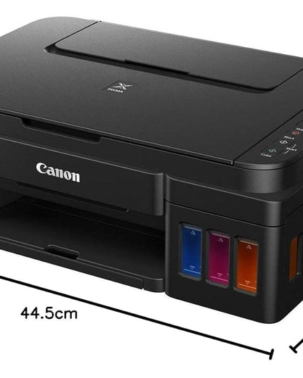 Canon PIXMA MegaTank G2010 All-in-One Ink Tank Colour Printer (Black)