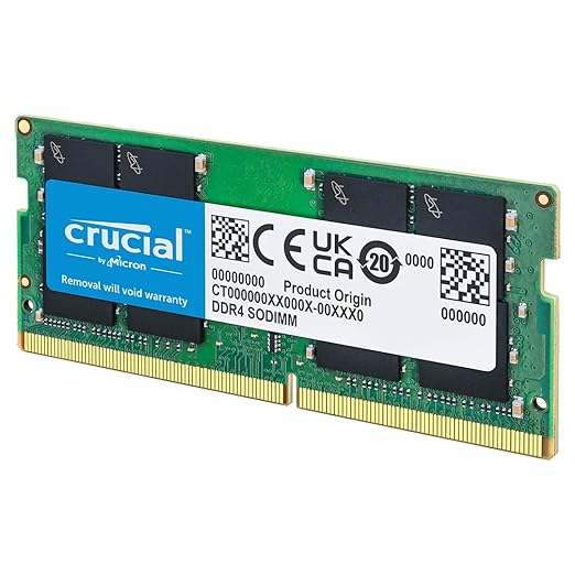 Crucial RAM 8GB DDR4 3200MHz CL22