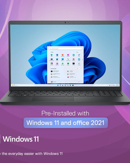 Dell DC 15250 Thin & Light Laptop, 13th Gen Intel Core i5-1334U Processor, 8GB, 512GB SSD, 15.6" (39.62cm) FHD Display, Standard Keyboard, Win 11+MSO'24 & 15 Month McAfee, Carbon Black, 1.62kg