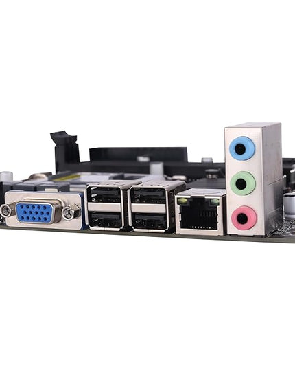 ZEBRONICS H61-NVMe Micro-ATX Motherboard for LGA 1155 Socket, Supports Intel 2nd & 3rd Generation Processors, M.2 Slot, 5.1 Audio, DDR3 1600 MHz, Ports (RJ45 | SATA | USB | HDMI)
