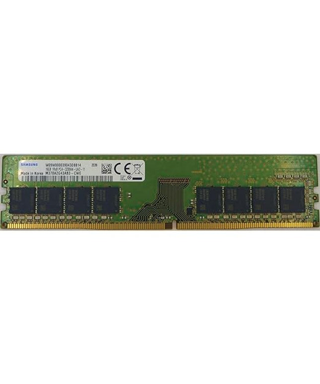 Samsung 16GB DDR4 3200MHz PC4-25600 1.2V 1Rx8 288-Pin UDIMM Desktop RAM Memory Module