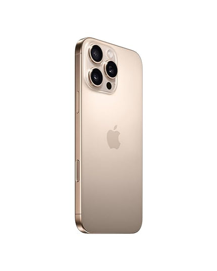 Phone 16 Pro Max 256 GB: 5G Mobile Phone with Camera Control, 4K 120 fps Dolby Vision and a Huge Leap in Battery Life. Works with AirPods; Desert Titanium( PRE ORDER ONLY)