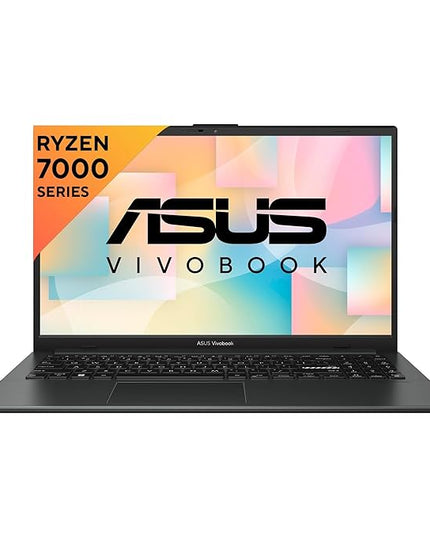 ASUS Vivobook Go 15 (2025), AMD Ryzen 5 7520U Thin & Light Laptop(AMD Radeon iGPU/16GB RAM/512GB SSD/FHD/15.6"/60Hz/Windows 11/M365 Basic (1Year)*/Office Home 2024/Mixed Black/1.63Kg)E1504FA-NJ1505WS