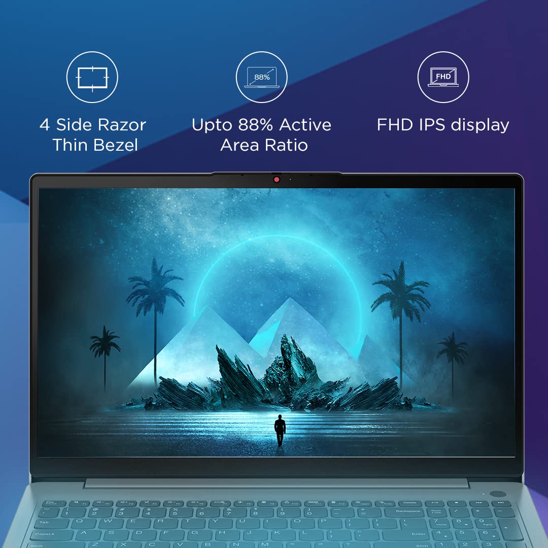 Lenovo IdeaPad 3 12th Gen Intel Core i3-1215U 15.6 Inch (39.65cm) FHD Thin & Light Laptop (8GB/512GB SSD/Windows 11/Office 2021/Backlit KB/1Yr ADP Free/3months Game Pass/Grey/1.63Kg), 82RK017PIN