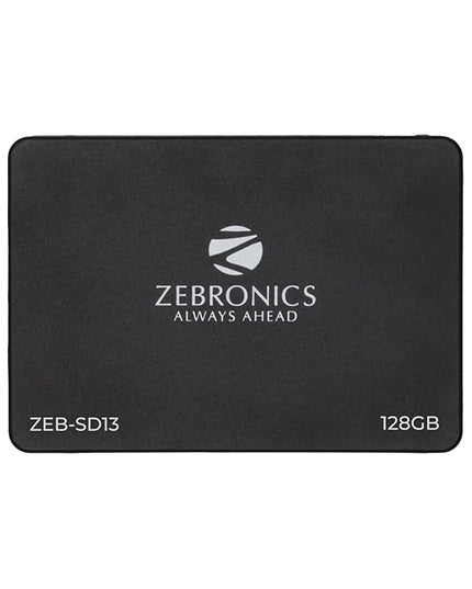 ZEBRONICS Smart 128 GB Desktop, Laptop, All in One PC's Black SATA Internal Solid State Drive (SSD) (ZEB-SD13)