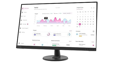 Lenovo D32-40 Monitor - 31.5-inch, FHD, 60Hz, Anti Glare Screen, Raven Black, 66FCGAC2AU