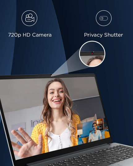 Laptop Lenovo (82RK019DIN) - i3-1215U | 8GB Ram | 512GB SSD | Win11+MSO'24 | 15.6" FHD | Arctic Grey